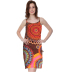 new sleeveless waist print sling dress wholesale clothing vendor Nihaostyles NSXIA68783