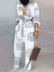 alphabet print leopard print camouflage jumpsuit wholesale clothing vendor Nihaostyles NSSUO68725
