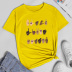 Cartoon finger print casual short-sleeved T-shirt wholesale clothing vendor Nihaostyles NSYAY68750