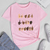 Cartoon finger print casual short-sleeved T-shirt wholesale clothing vendor Nihaostyles NSYAY68750