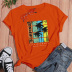 Landscape painting print casual short-sleeved T-shirt wholesale clothing vendor Nihaostyles NSYAY68747