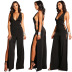 sexy V-neck split jumpsuit wholesale clothing vendor Nihaostyles NSXYZ68591