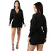V-neck perspective nightclub dress wholesale clothing vendor Nihaostyles NSXYZ68592