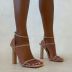 Square Toe Chain Sandals NSSO68806
