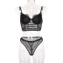 lace mesh sling lingerie set wholesale clothing vendor Nihaostyles NSWY69057