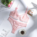 Conjunto de ropa interior moldeadora de cuerpo cómodo de Lace Pink Palace NSWY69090