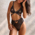 mesh-breasted V-neck perspective underwear set wholesale clothing vendor Nihaostyles NSWY69097