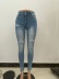 sexy broken high-waisted pants nihaostyle clothing wholesale NSTH69125