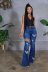 new ripped flared pants nihaostyle clothing wholesale NSTH69130