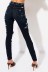 new ripped stretch jeans women nihaostyle clothing wholesale NSTH69148