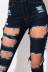 new ripped stretch jeans women nihaostyle clothing wholesale NSTH69148
