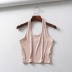 Summer new sexy tight-fitting halter vest nihaostyle clothing wholesale NSHS69171