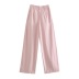 summer women s solid color high-waist slimming pants nihaostyle clothing wholesale NSHS69174