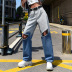 Summer Women s High Waist Gradient Straight Pants nihaostyle clothing wholesale NSJR69183