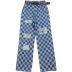 summer women s high-waisted loose straight-leg pants nihaostyle clothing wholesale NSJR69185