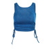 autumn new style women s knit waist drawstring vest nihaostyle clothing wholesale NSYLF69200