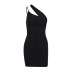 summer new style oblique shoulder dress nihaostyle clothing wholesale NSYLF69205