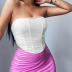 new solid color sexy strapless top nihaostyle clothing wholesale NSFLY69217