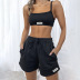 New Pure Color Sports and Leisure set nihaostyle clothing wholesale NSFLY69218
