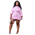 women s summer printed ruffle dress nihaostyle clothing wholesale NSALI69277