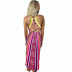 Summer New Print Sling Dress nihaostyle clothing wholesale NSKX69305