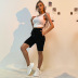 summer new solid color pants nihaostyle clothing wholesale NSYIC69359