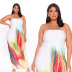 Summer New Women s Large Size Jumpsuit nihaostyle clothing wholesale NSYMA69400