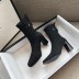 Chunky heel high heel short boots nihaostyle clothing wholesale NSYUS69429