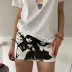 Short-Sleeved Printed Skirt NSYKD69554