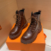 Flat lace-up Martin boots nihaostyle clothing wholesale NSYUS69699