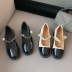 shallow flat leather shoes wholesale clothing vendor Nihaostyles NSCA69703