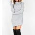 Fall new solid color sweater dress nihaostyle clothing wholesale NSSUO69989