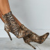 snake print high-heel pointed boots wholesale clothing vendor Nihaostyles NSSO69834