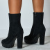 Martin thick high-heeled boots wholesale clothing vendor Nihaostyles NSSO69835