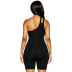 solid color irregular one shoulder tight-fitting jumpsuit wholesale clothing vendor Nihaostyles NSXPF69913