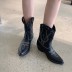 thick-heeled high-heeled Martin boots nihaostyle clothing wholesale NSHU69930