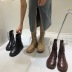 Lace-up skinny Martin boots nihaostyle clothing wholesale NSHU69936