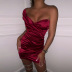 one-shoulder sleeveless dress wholesale clothing vendor Nihaostyles NSXPF69951