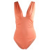 summer women s sexy deep V pleated sling slim swimsuit wholesale nihaostyle clothing NSXPF69973