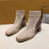 Chunky heel high heel short boots nihaostyle clothing wholesale NSYUS70086