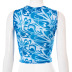 round neck sleeveless love printing see-through crop top wholesales nihaostyle clothing NSSWF70180