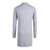 cuello redondo medio largo medio cuello alto jersey suelto suéter de manga larga ventas al por mayor ropa nihaostyle NSJR70380