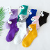 pure color simple tube cotton socks nihaostyle clothing wholesale NSHDH70398