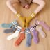 coral fleece solid color autumn and winter thick tube socks nihaostyle clothing wholesale NSHDH70399