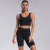U-neck halter sports set nihaostyle clothing wholesale NSSBF70453