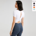 women short-sleeved yoga clothes nihaostyles clothing wholesale NSFAN70478