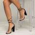summer transparent strap high-heel sandals nihaostyle clothing wholesale NSJJX70504
