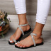 summer new rhinestones cross sandals nihaostyle clothing wholesale NSJJX70506