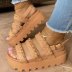 summer new open-toed thick-soled sandals nihaostyle clothing wholesale NSJJX70510