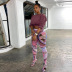 women s spring print tight-fitting fitness leggings nihaostyles clothing wholesale NSXPF70519